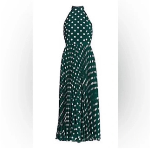 Zimmerman Sunray polka dot picnic a-line moss dot dress